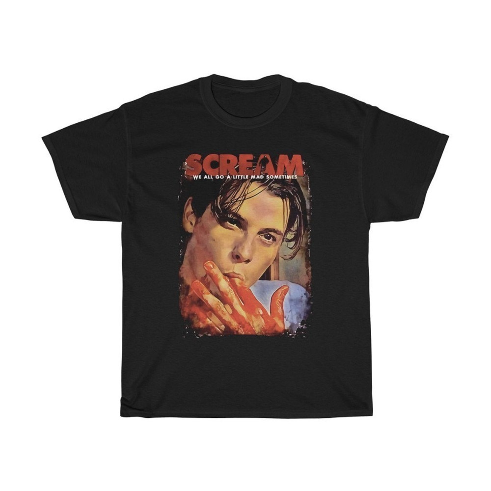 Scream Movie Shirt Billy Loomis Tshirt Scream 90S Tshirt